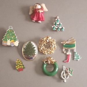 Christmas clothes pins